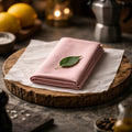 Klassisk Gammel Rosa Stofserviet i Bomuld og Hør 40x40 cm – Blød og Eksklusiv
