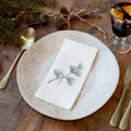Julemotiverede papirservietter fra Chic Antique, 20x10 cm, med dekorative julemotiver og elegant design.
