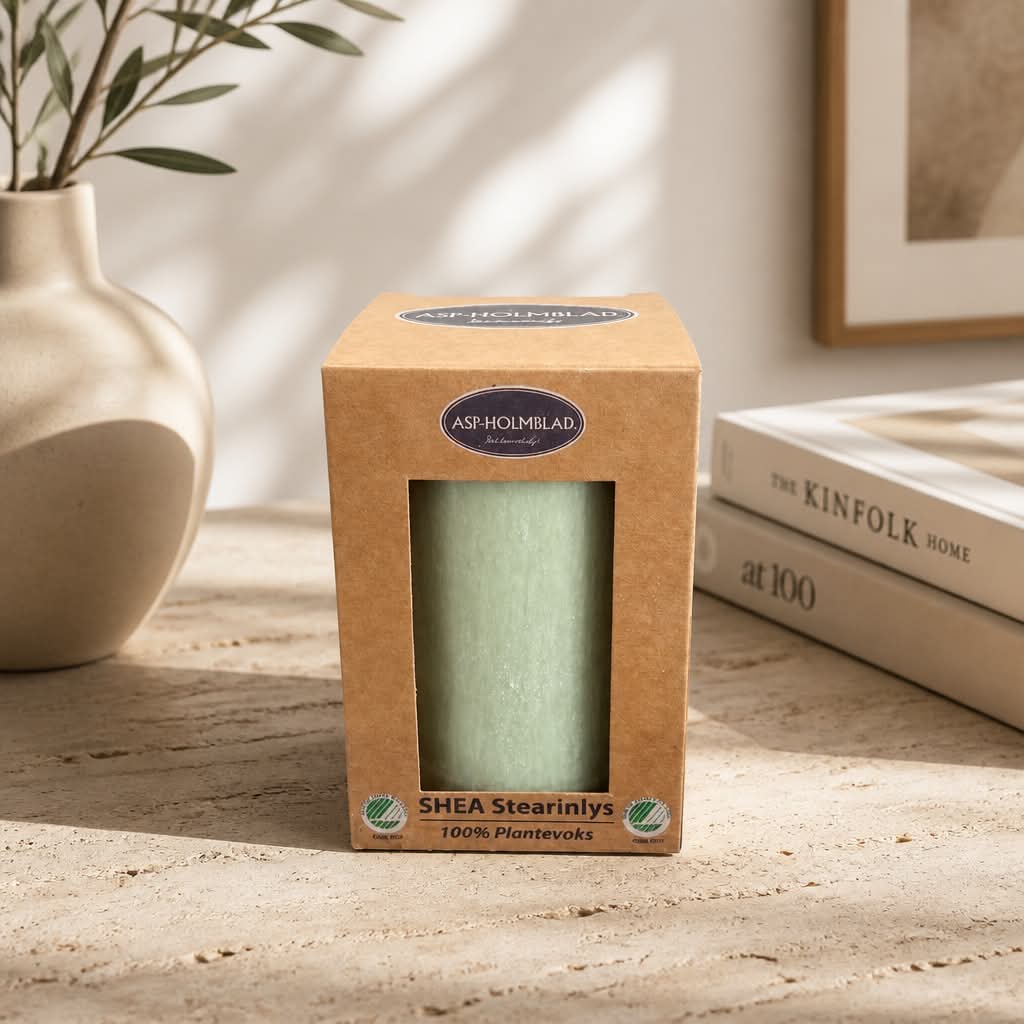 Bloklys Sage Grøn – Shea Stearin