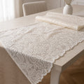 Blondedug Hvid 145x200 cm – Polyester | Velegnet som Topdug