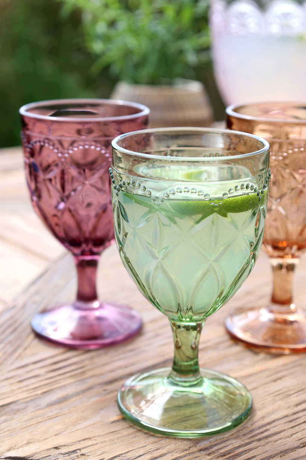 Saint-Émilion glass with pattern from Servietringen, a elegant wine glass for enjoying red wines.