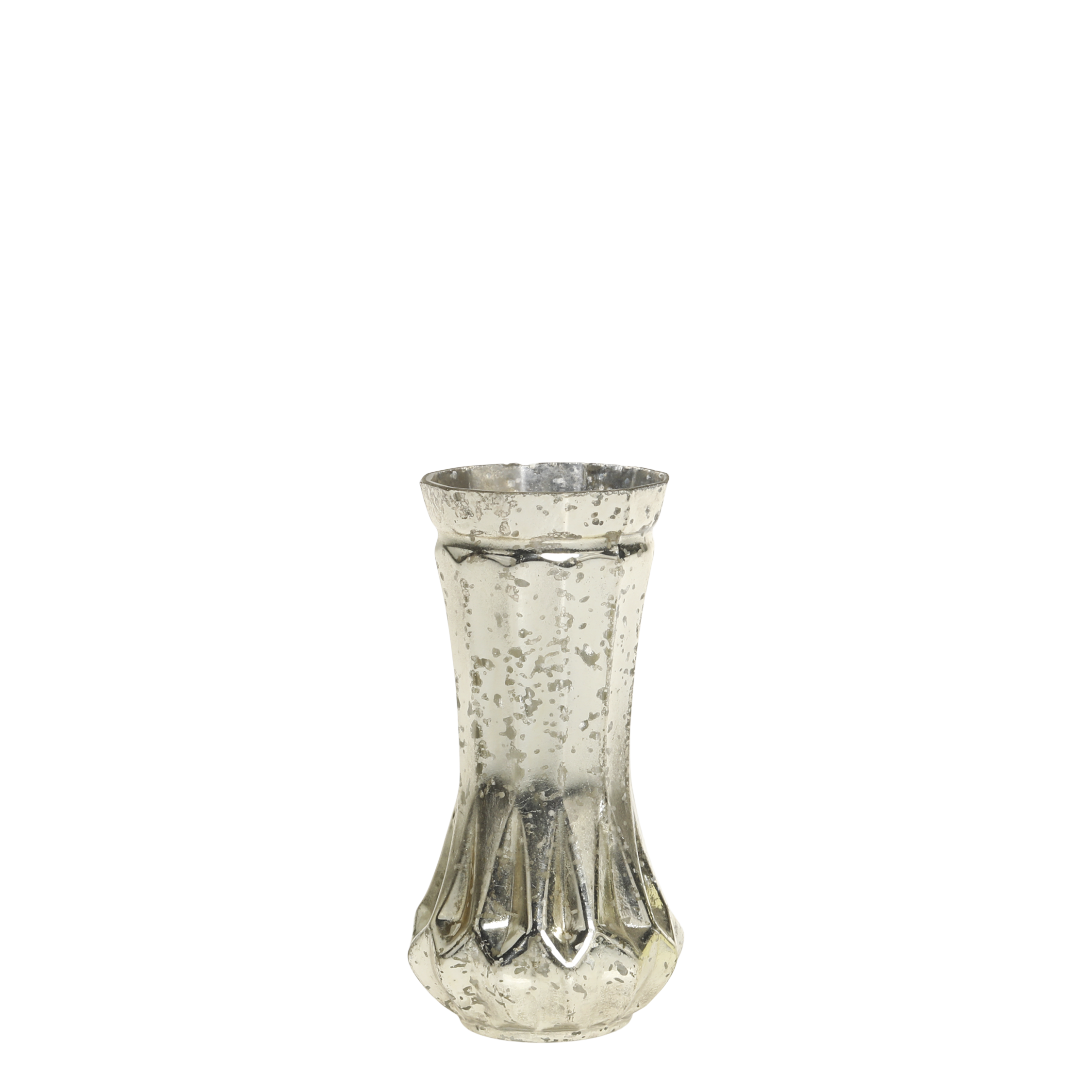 Lille sølv vase H12,5/Ø6 cm, fattigmandssølv