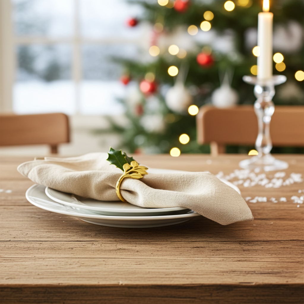 Servietring Rosenblad - Guld - Servietringen