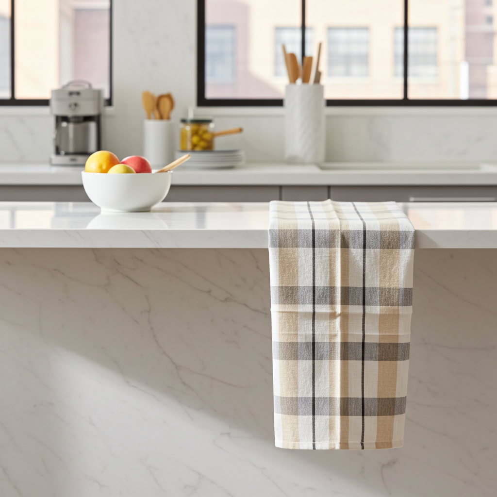 Viskestykke på tilbud - Tag 5 betal for 4 - Dugfrisk 70x50 i ren bomuld - Servietringen