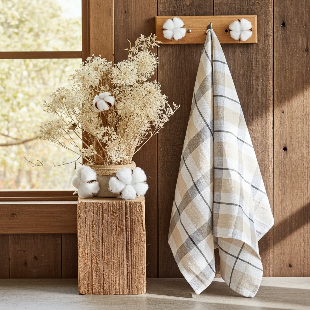 Viskestykke på tilbud - Tag 5 betal for 4 - Dugfrisk 70x50 i ren bomuld - Servietringen