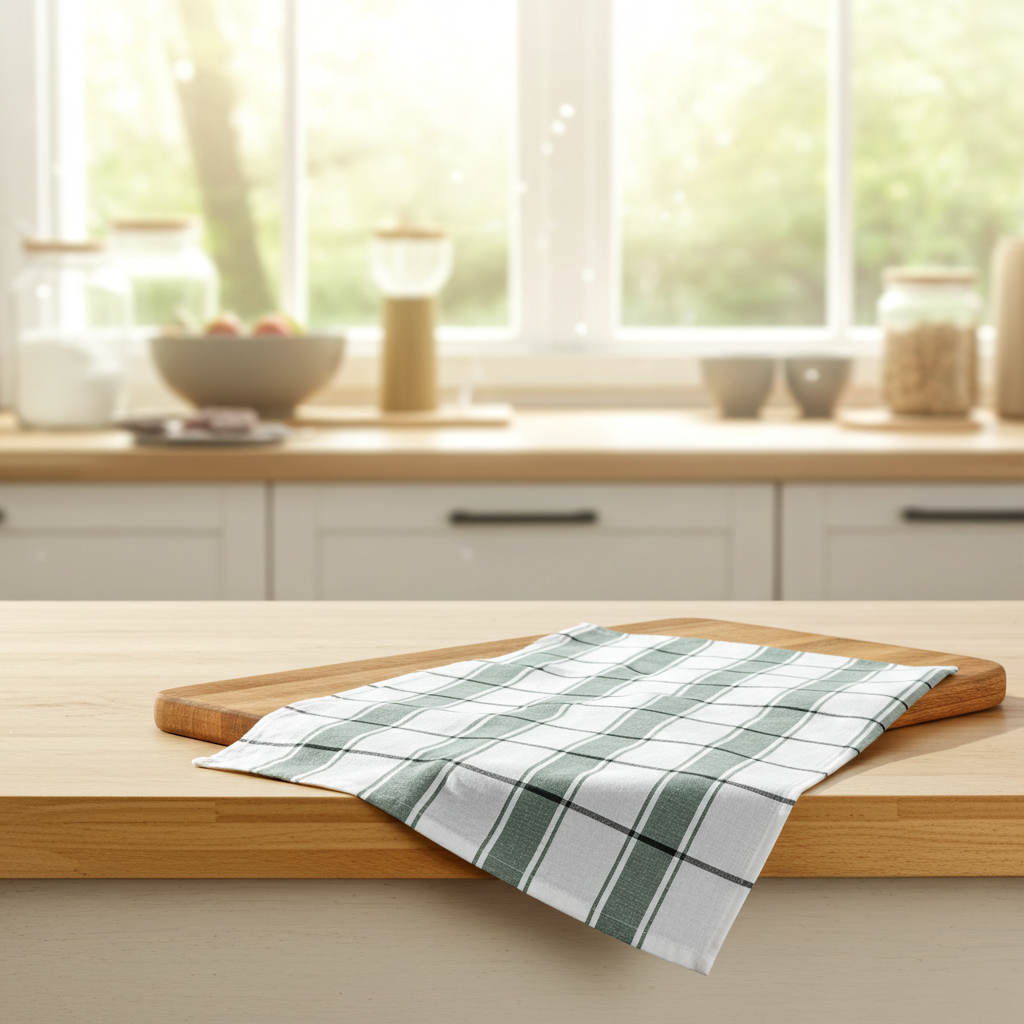 Viskestykke Forår 70x50 i ren bomuld - Servietringen