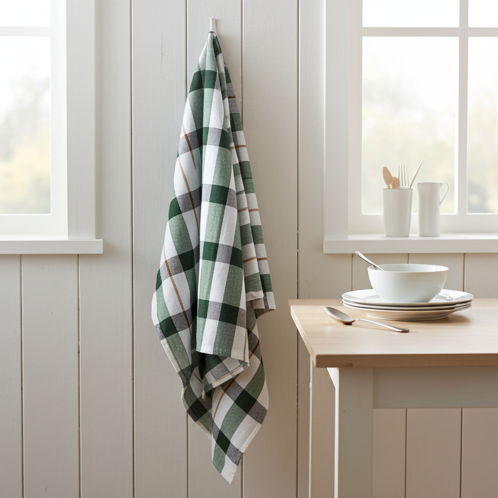 Viskestykke Efterår 70x50 i ren bomuld - Servietringen