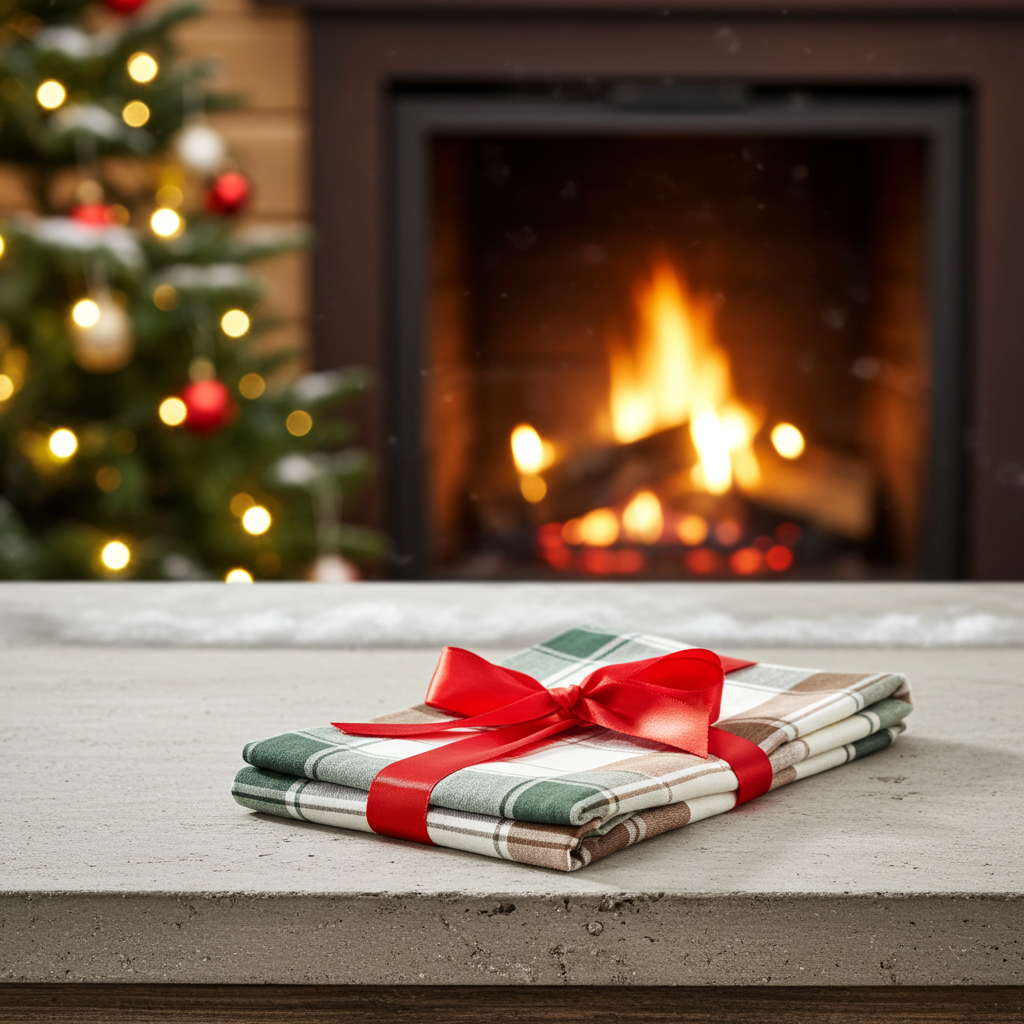 Viskestykke Skovdyb 70x50 i ren bomuld - Servietringen